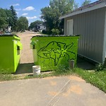 Graffiti Public Property at 9550 152 Street NW
