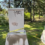 Graffiti Public Property at 12845 102 Avenue NW
