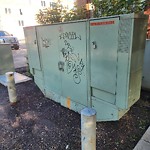 Graffiti Public Property at 9733 111 Street NW