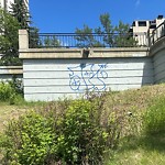 Graffiti Public Property at 10010 119 Street NW