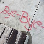 Graffiti Public Property at 9565 Grierson Hill NW