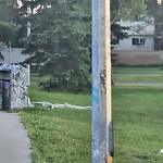 Litter Public Property at 11520 153 Avenue NW