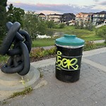 Graffiti Public Property at 2530 Pegasus Boulevard NW