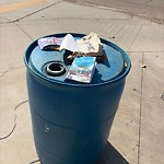 Litter Public Property at 15715 Stony Plain Road NW