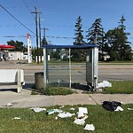 Litter Public Property at 10545 51 Avenue NW